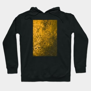 Beautiful golden paint effect on rough surface Hoodie